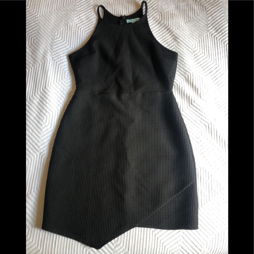 Asymmetrical Little black dress